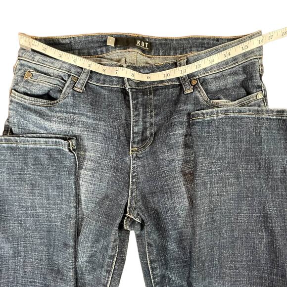 KUT from the Kloth Catherine Boyfriend Denim Blue Jeans Women's Size 4 Relaxed - Picture 5 of 10